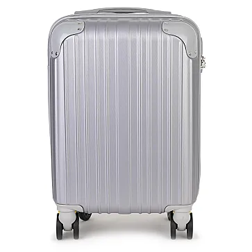 Малък slim куфар от полипропилен, в сив цвят. Код: M5832 - M5832