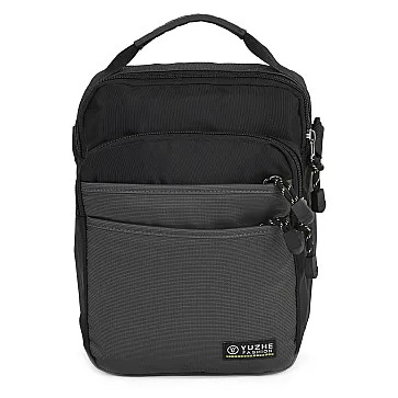 Мъжка чанта от текстил в сив цвят. Код: 8866 - 8866