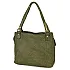 Ръчно изработена дамска чанта от естествена кожа в зелен цвят. Код: EK210-1 - EK210-1-4