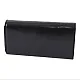 Голямо дамско портмоне от естествена кожа в черен цвят. КОД: SP911 - HE911