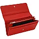 Голямо дамско портмоне от естествена кожа в червен цвят. КОД: 1833-1843