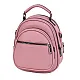 Дамска раница/чанта от висококачествена еко кожа в тъмнорозов цвят. Код: 7898 