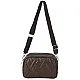 Малка дамска чанта от висококачествена еко кожа, в тъмнокафяв цвят. Код: T0809
